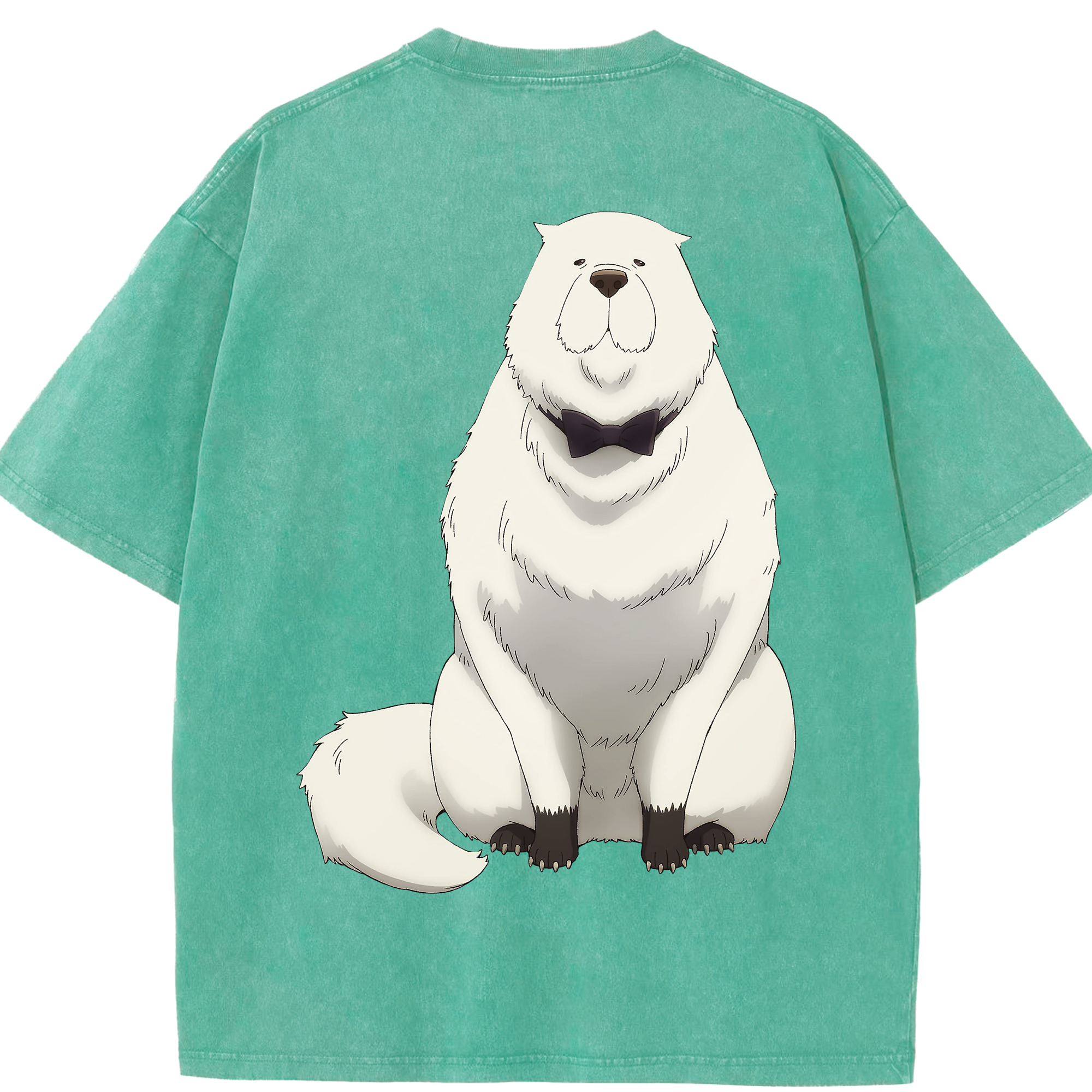 （画像用） SPY×FAMILY间谍家家酒 綿100% ヴィンテージ風 半袖Tシャツ（背面プリント）